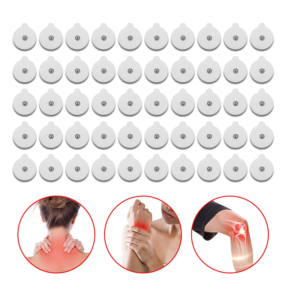 Elektrodenpad, selbstklebendes Gel, TENS EMS, elektrischer Muskelstimulator, Ersatzpflaster, Akupunktur, Moxibustion, Physiotherapie Image