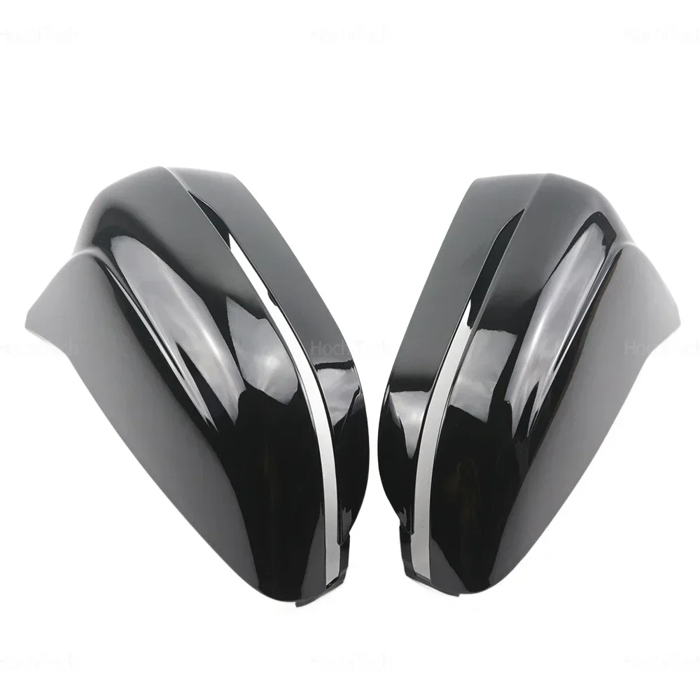 Für BMW 3 4 5 6 7 8 Serie G20 G22 G30 G38 G11 G15 G16 Auto Helle Schwarz Rückspiegel Kappe Flügel Seite Spiegel Abdeckung Image