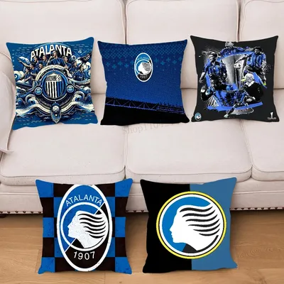 A-Atalanta B-Bergamasca Calcio Quadratisches Kissen Schlafzimmer Sofa Freizeit Komfort Kissen Auto Image