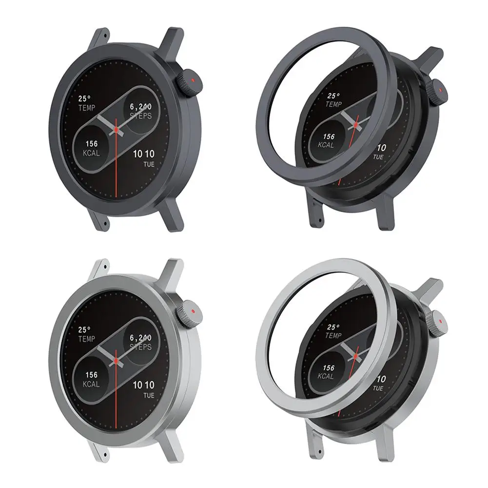 Edelstahl-Lünetenschale für CMF Watch Pro 2, hochwertige Uhrendekoration aus Legierung mit bunter Skala, langlebiges und stilvolles Upgrade Image