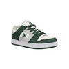 Sneaker DC SHOES "Manteca Se", Gr. 8(40,5), weiß, grau, grün, 53.02% Leder, 46.98% Synthetikmaterial, Schuhe