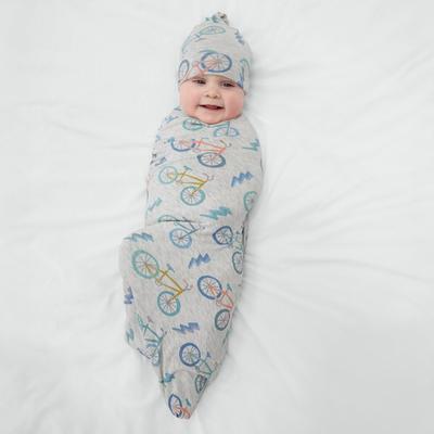 Let's Ride Swaddle & Hat Set - OSFA