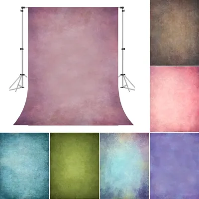 Bonvvie Gradient Abstract Backdrops Solid Color Self Portrait Pet Baby Newborn Birthday Photography