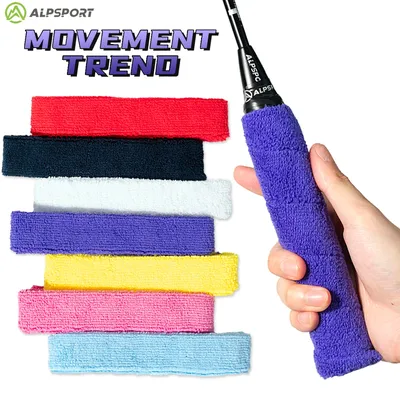 Alpsport YY102 Badminton Grips Tennis Racket Strap Fishing rod grip with anti-slip sweatband Outdoor training accessories