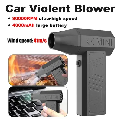 130000RPM Turbofan Brushless Motor 41M/S High Speed Duct Fan Mini Turbo Jet Fan Turbo fan 200W