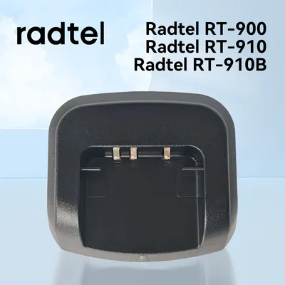 Desktop Type Battery Charger (with USB-C port) for Radtel RT-900 RT-910 RT-910B Two Way Radio