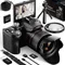 Fotocamere digitali NBD da 64 MP per fotografia, fotocamera con zoom ottico 16X con controllo WiFi e