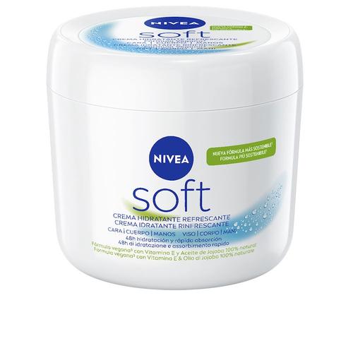 NIVEA - Soft Erfrischende Feuchtigkeitscreme Feuchtigkeitsserum 500 ml