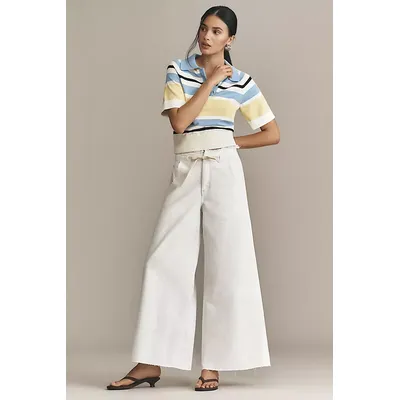 The Full Raver High-Rise Wide Leg Jeans by Pilcro