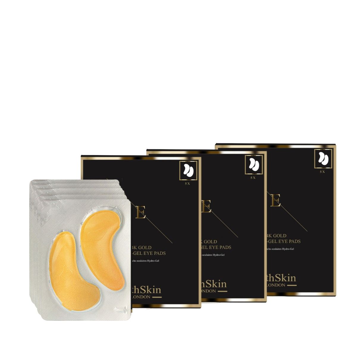 ErthSkin London COLLAGENE ORO SOTTO GLI OCCHI 24K - 5X2 PAD x 3 1 St