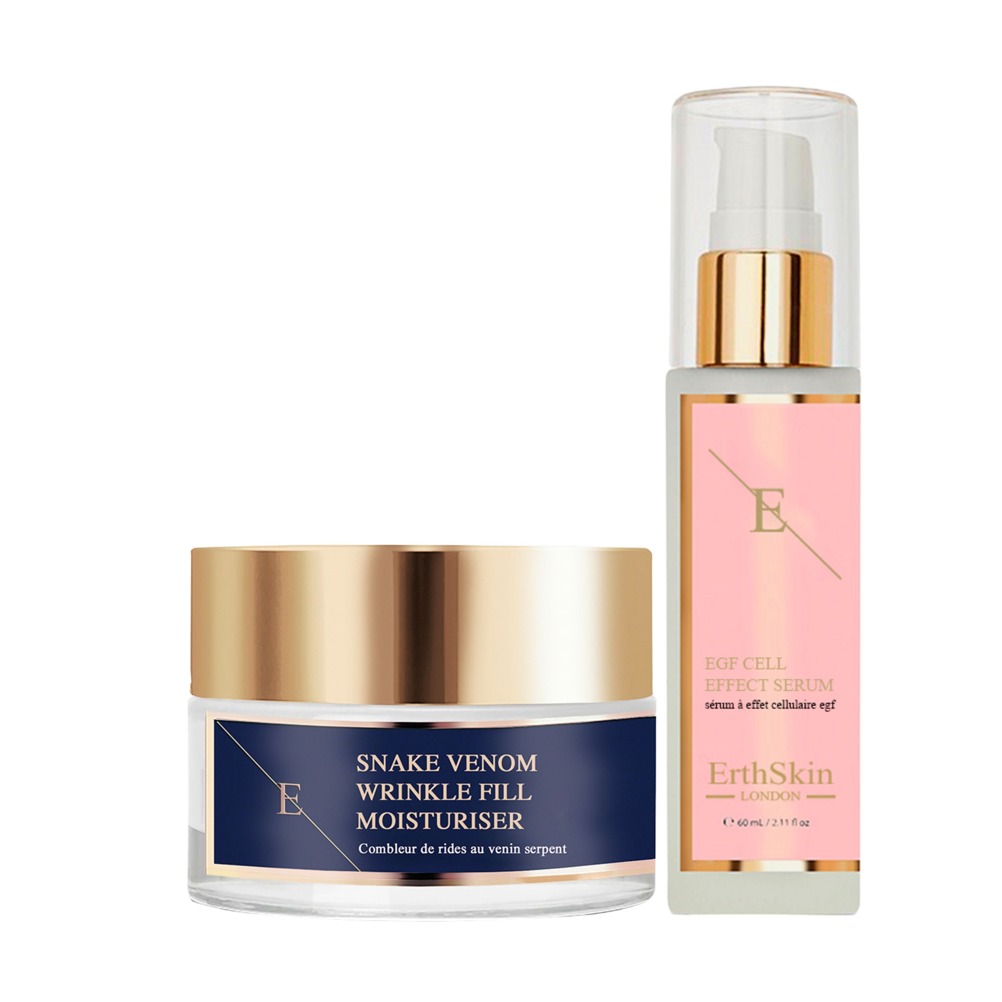 ErthSkin London Crema idratante al veleno di serpente per riempire le