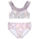 Mikk-Line - Kid's Bikini Recycled AOP - Bikini Gr 98/104 - 3-4 Years weiß