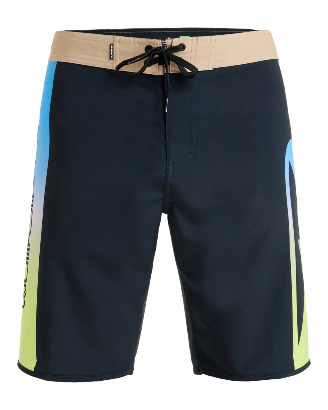 Boardshorts QUIKSILVER "Surfsilk Holmes 20", Herren, Gr. 32M, schwarz holmes, 88% Polyester, 12% Elasthan, Hosen Image