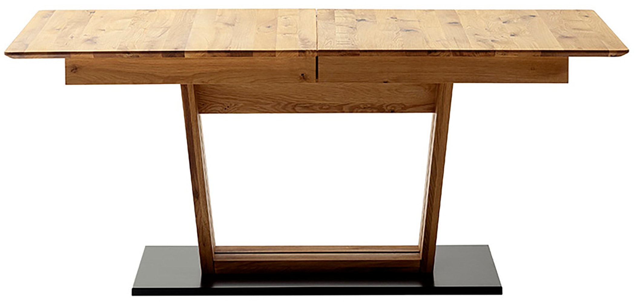 Esstisch MCA FURNITURE "Morena Säulentisch Komfort Tisch", ast,, balkeneiche in wildeiche geölt, ast,, balkeneiche in wildeiche geölt, wildeiche geölt, B:140cm H:77cm T:90cm, Ast-/Balkeneiche in Wildeiche geölt, Holz, Massivholz, Tische,... Image