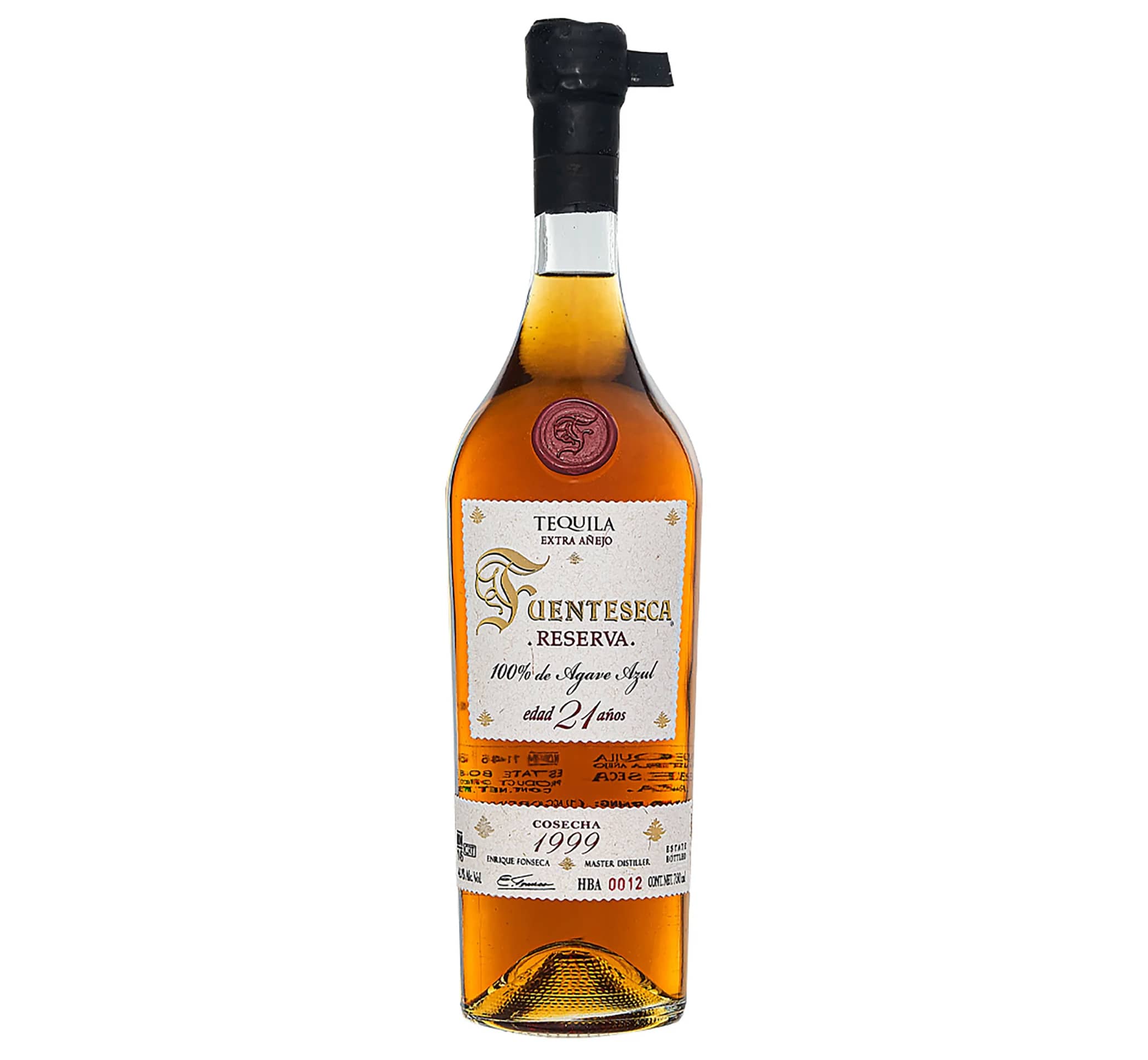 "Tequila Fuenteseca 21 Year Reserva Extra Anejo Tequila 1999 Tequila - Mexico"