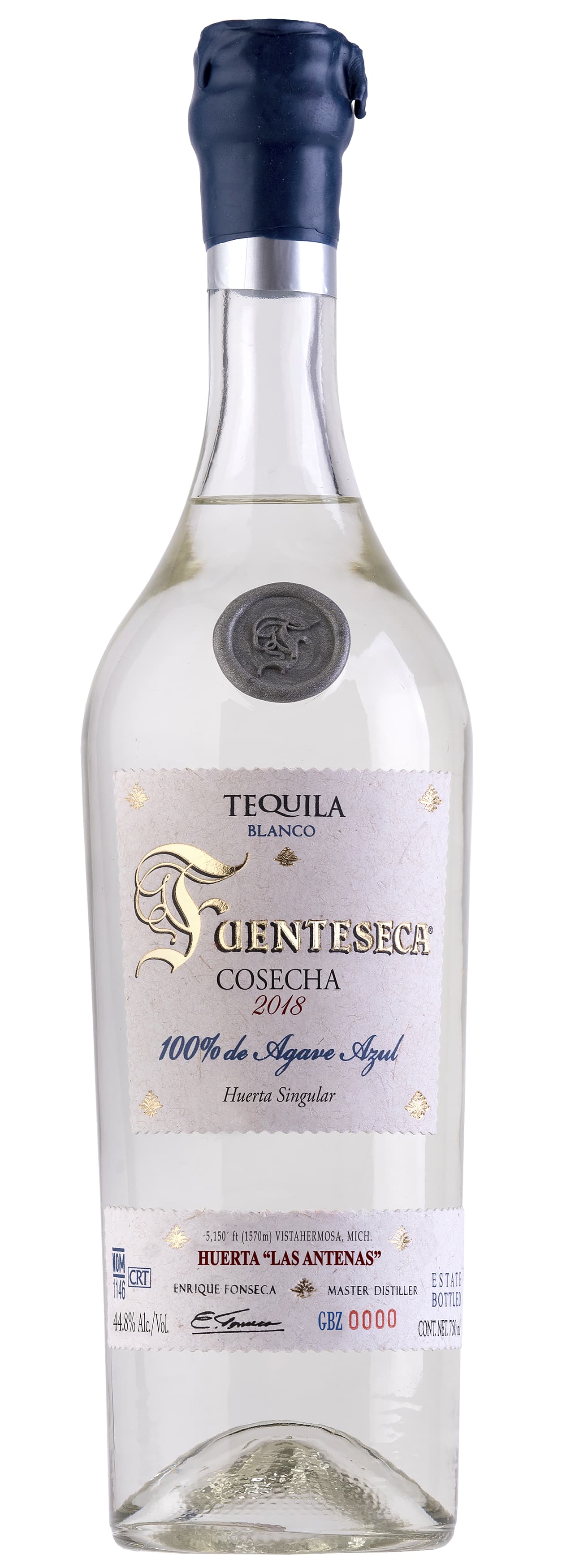 "Tequila Fuenteseca Cosecha Blanco Tequila 2018 Tequila - Mexico"