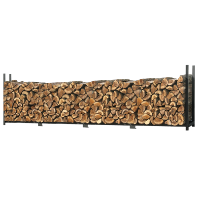 Shelterlogic Ultra Duty Firewood Rack, 16 ft. / Without Cover
