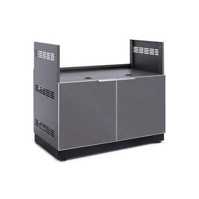 Newage Products Outdoor Kitchen Aluminum Slate Grey Glass 40