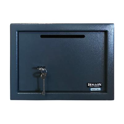 Hollon Drop Slot Safe, Single Key Lock / 9 3/4