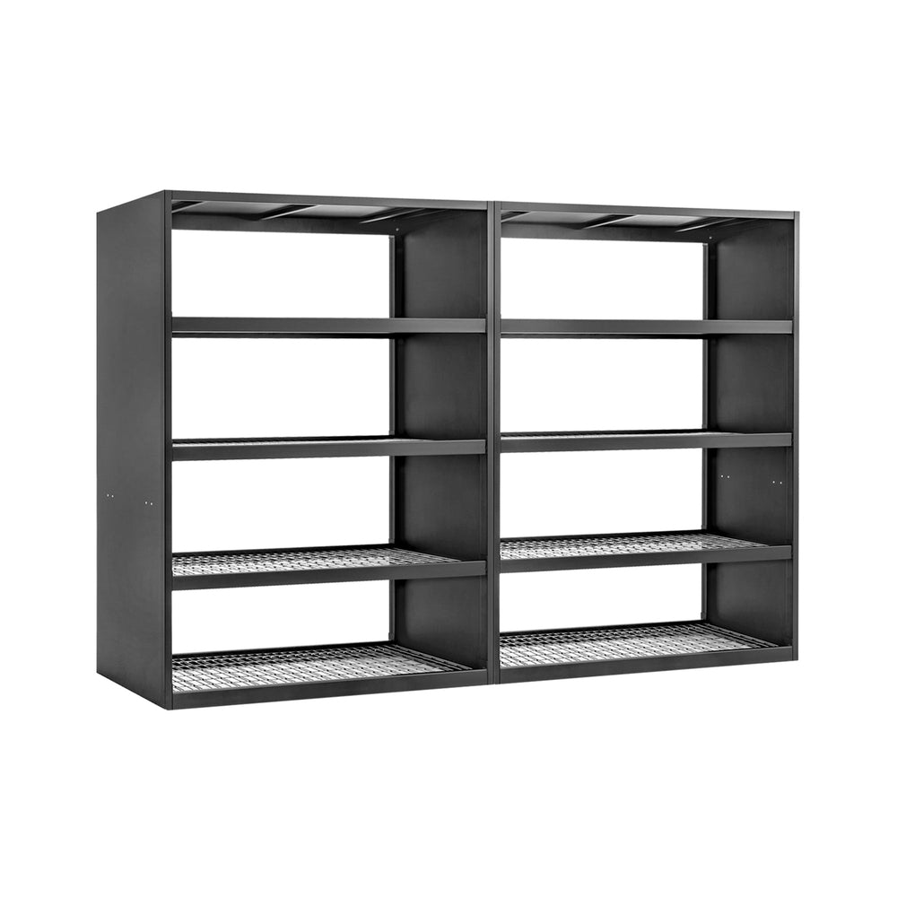 Newage Products Pro 3.0 Series 2-Piece 72 Wall Rack, Black
