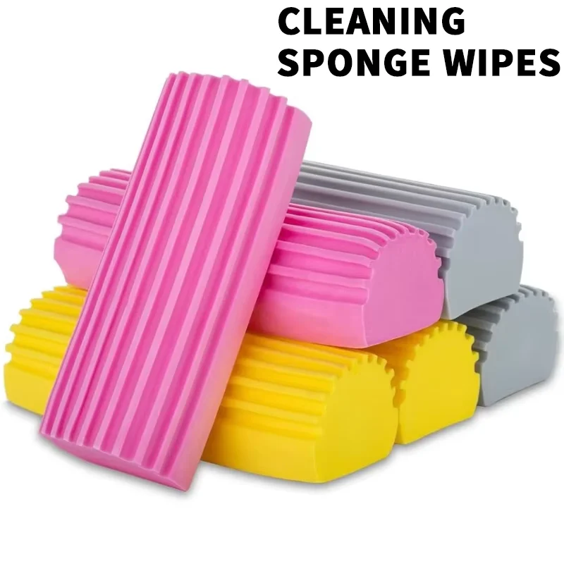 Multifunktionaler Haushaltsschwamm zur Reinigung, starker, saugfähiger PVA-Schwamm zum Reinigen von Jalousien, Glas, Fußleisten, Lüftungsschlitzen, Spiegeln, Fenster Image