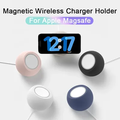 Kugelförmiger magnetischer Schreibtisch-Telefon-Ladegerät-Ständer für Magsafe IPhone 16 15 14 13 Pro Max Mini Wireless Charging Desktop Dock