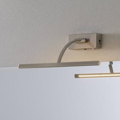 Freelight LED Bilderleuchte Matisse, dimmbar, chrom / silber, für Wohn- / Esszimmer, Metall, Modern, LED Wandleuchte, Wandlampe Innen Image