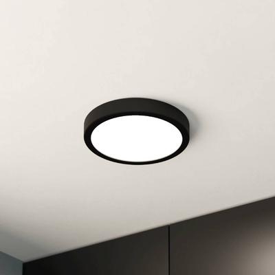 EGLO Deckenlampe Fueva 5, schwarz, für Badezimmer, Metall, Deckenlampe Image