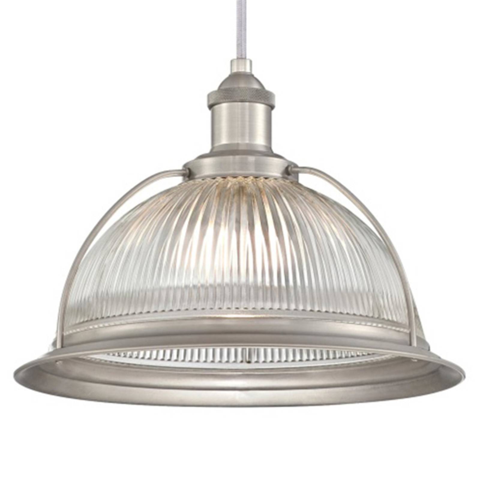 Westinghouse Glas Hängelampe 6338740, dimmbar, klar / transparent, für Wohn- / Esszimmer, Glas, Pendelleuchte