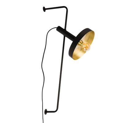 FARO BARCELONA Design Wandlampe Whizz, schwarz, für Wohn- / Esszimmer, Metall, Modern, Wandleuchte, Wandlampe Innen Image