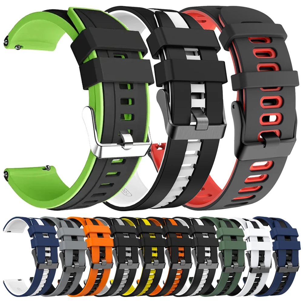 Für tic watch pro 3 ultra gps/lte sport silikon armband gtx/gtw/gth armband für tic watch pro x // s2/e2/e3 ersatz armbänder Image