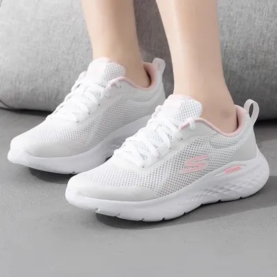 Skechers Women's Sneakers Summer mesh breathable casual running shoes Lightweight shock-absorbing jogging shoes