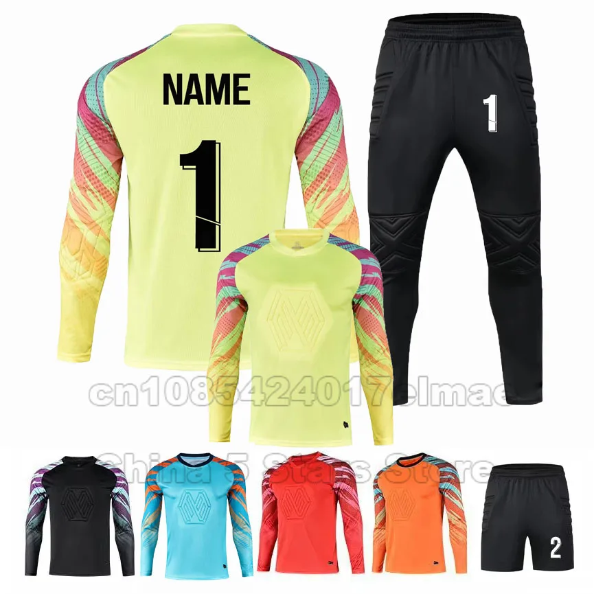 Maillot de Football pour hommes et garçons, vêtements de Football personnalisés, uniforme de Football à manches longues, Kit de maillot de Football pour enfants et adultes, combinaisons de Sport de