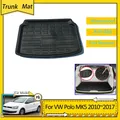 Tappetino per bagagliaio dell'auto per Volkswagen VW Polo 6R 6C 61 Mk5 2010 ~ 2017 accessori