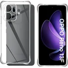 Custodia trasparente in TPU per OPPO Reno 13F 13FS 5G Reno13 Pro Reno 13 Custodia protettiva Quattro angoli Paraurti antiurto Coque Fundas