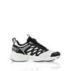 Sneaker PLEIN SPORT "Scratch", Gr. 48, Normalschaft, schwarz-weiß (0102, weiß, schwarz), Schuhe