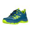 Outdoorschuh TROLLKIDS "KIDS SIRDAL HIKER LOW", Gr. 29, petrol, dolphin blau, lime, Synthetik, Textil, mehrfarbig, sportlich, Schuhe, Wasserdicht