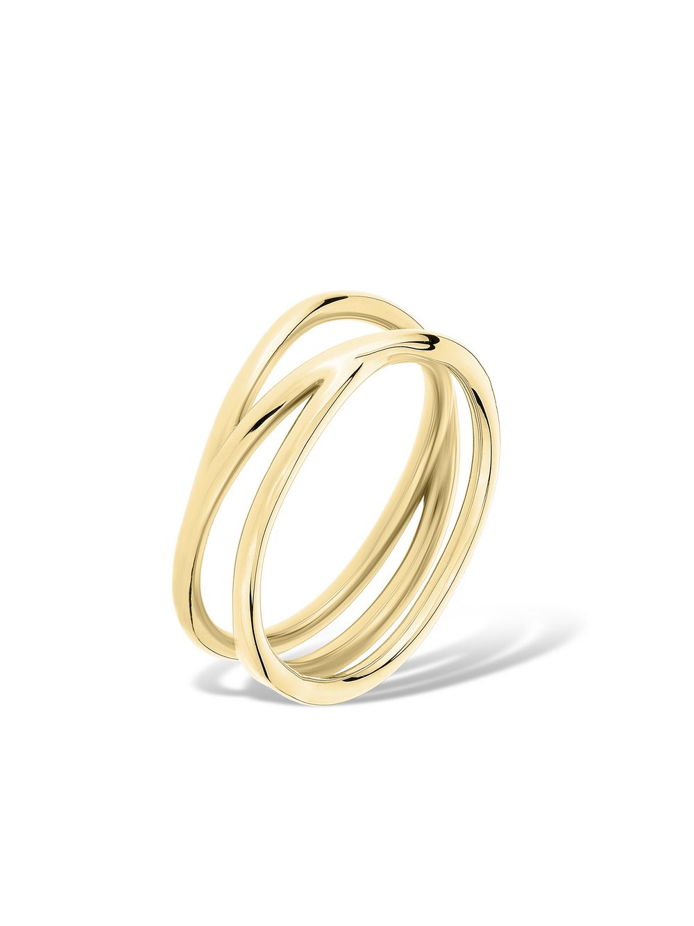 Liebeskind Berlin Ring The Melting Organic Damen gold, 54 Image