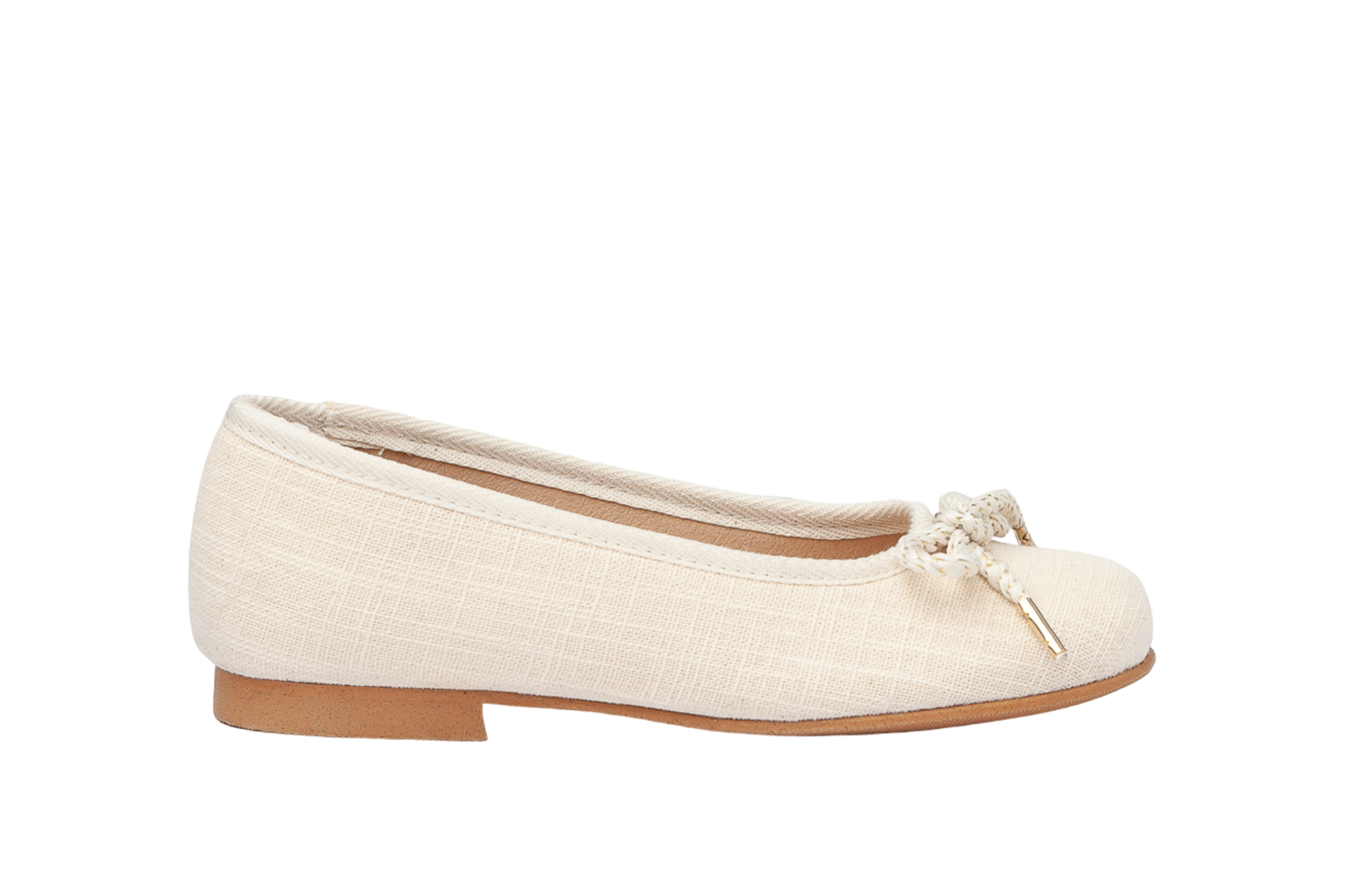 Zeremonie-Ballerinas aus Leder EU 31