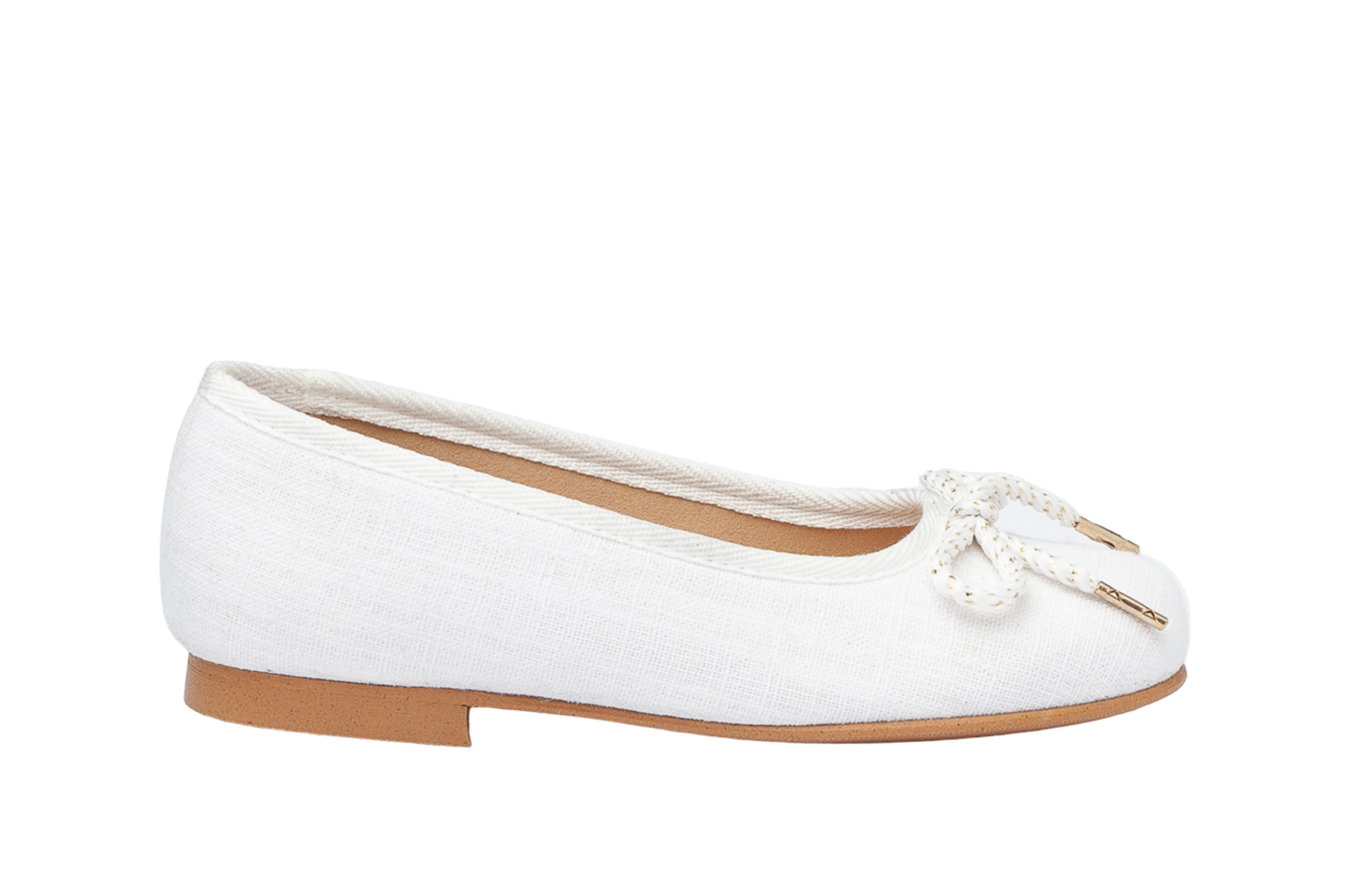 Zeremonie-Ballerinas aus Leder EU 37