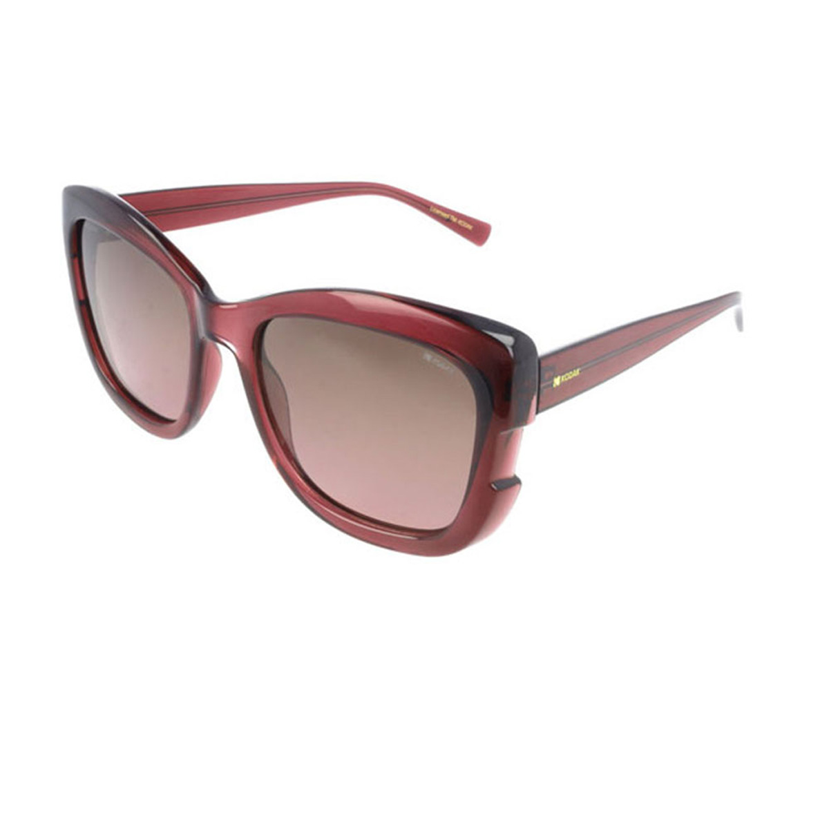 CF90038 Damen Polarized Rechteckige Sonnenbrille Image