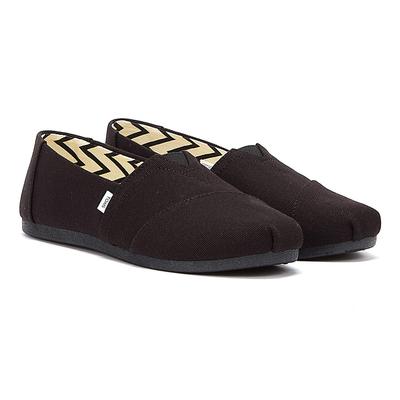 Kaufen Sie Toms Alpargata Baumwoll-Canvas Damen Schwarz/Schwarz Espadrilles Image