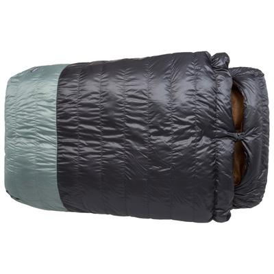 Big Agnes - King Solomon 20 - Daunenschlafsack Gr 183 cm - Double Wide Zip: Dual Schwarz/Grün Image