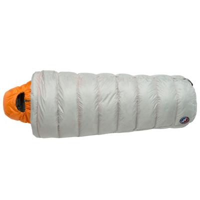 Big Agnes - Lost Ranger 3N1 0 - Daunenschlafsack Gr 183 cm - Regular Zip: Left Mercury / Tangelo