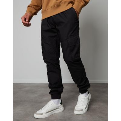 Threadbare Men's Black Cargo Trousers