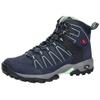 Outdoorschuh BRÜTTING "Outdoorstiefel Mount Pinos High", Gr. 38, blau, Leder, Schuhe