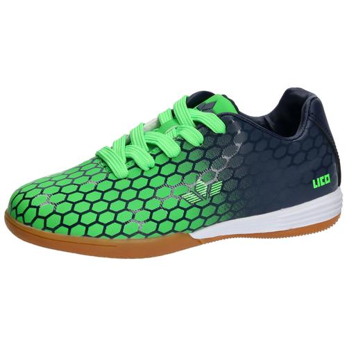 Fußballschuh LICO ""Fußballschuhe Soccer Champ"", Kinder, Gr. 35, grün, Synthetik, Schuhe