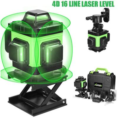 Ej.life - Green Selbstnivellierender Laser-Wasserwaage, 4 x 360° 16 Linien Baustellenlaser, 2x Image