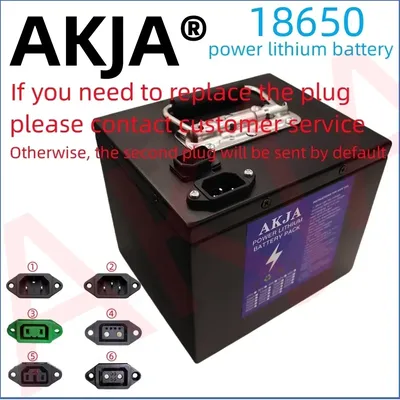 Air fast transportation 60V New Full Capacity Power 18650 Lithium Battery 10ah-50ah Lithium Battery Pack Suitable for 250-2000W