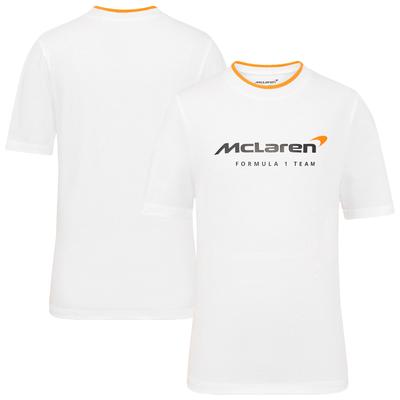 McLaren Essential Logo T-Shirt – Weiß – Kinder Image